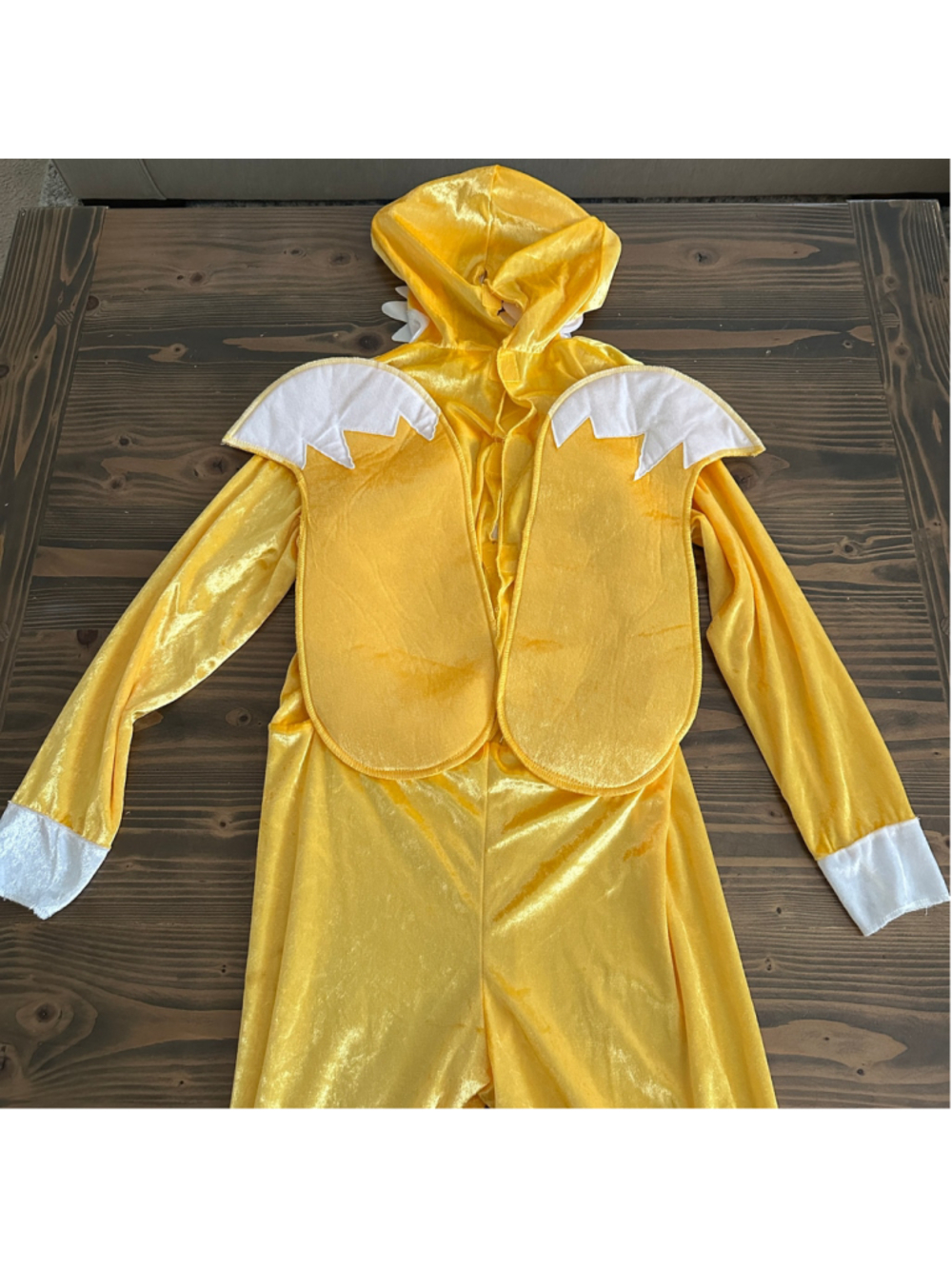 Disguise Sonic Tails Costume Boys L 10-12 Sonic the Hedgehog 2 Hooded Jumpsuit - Picture 5 of 7